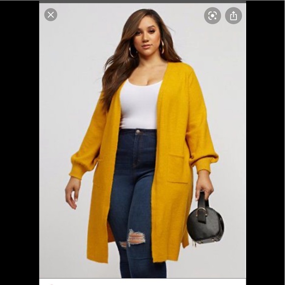 SOLD! Fashion to Figure Marguerite Cardigan - Picture 2 of 9